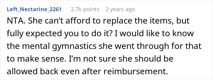 &ldquo;AITA For Kicking SIL Out After She Threw Away Most Of My Single-Use Baby Products & Formula?&rdquo;