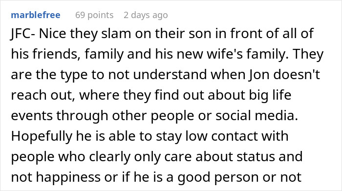 "All Of The Wannabes": Groom's Parents Deliver The Most Insulting Speech, Think It's Funny