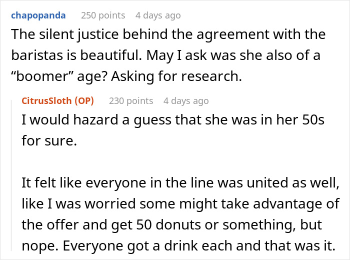 Customer Leaves Entitled Woman Red-faced After Paying For Everyone&rsquo;s Coffee Except For Her