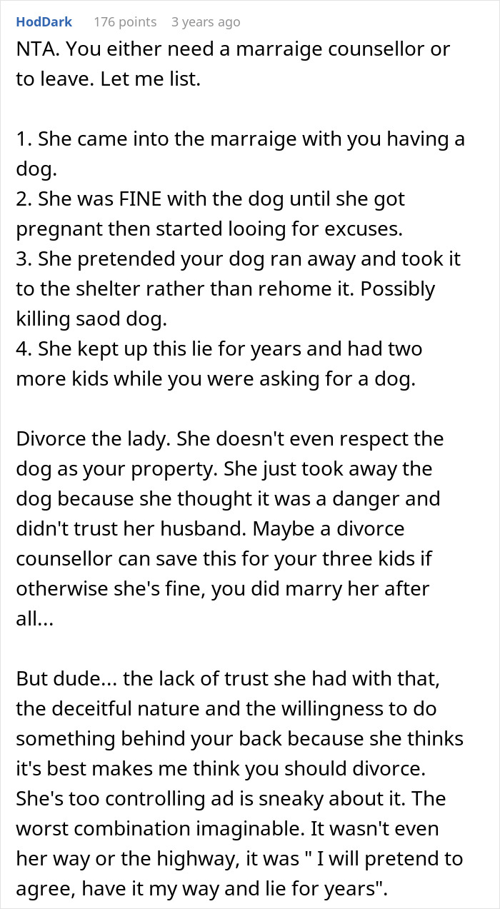 Man Thinks His Dog Ran Away 5 Years Ago, Considers Divorce After Learning What Really Happened