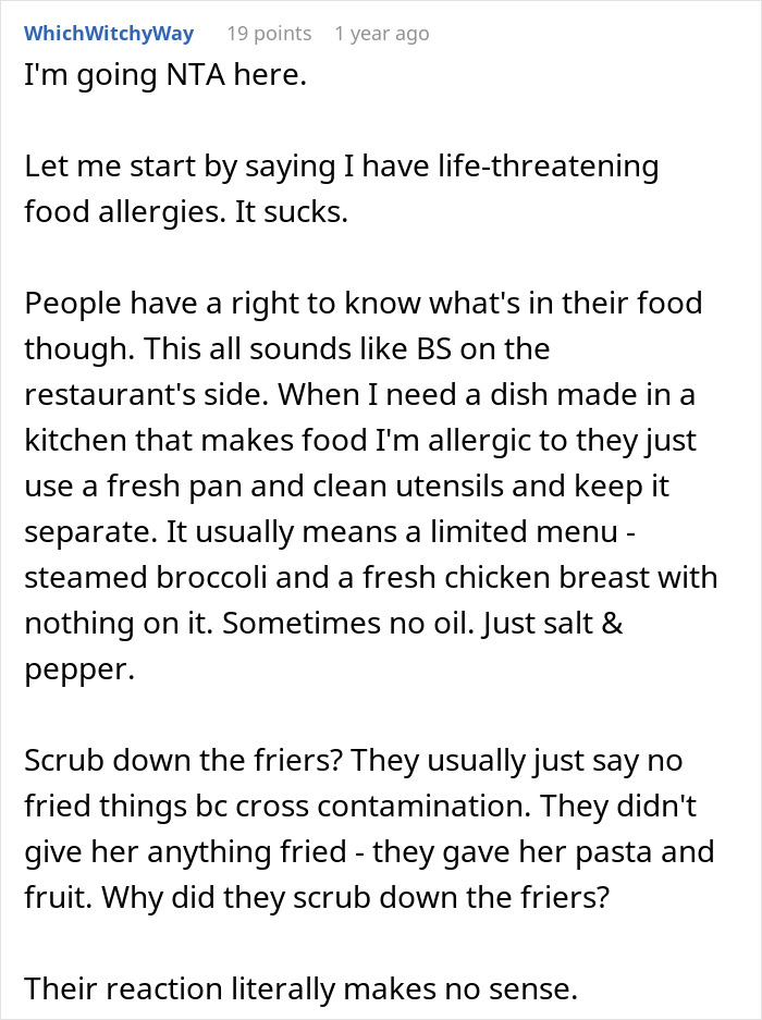 Family Humiliated And Charged Hundreds After Vegan Claims To Have Life-Threatening Allergies