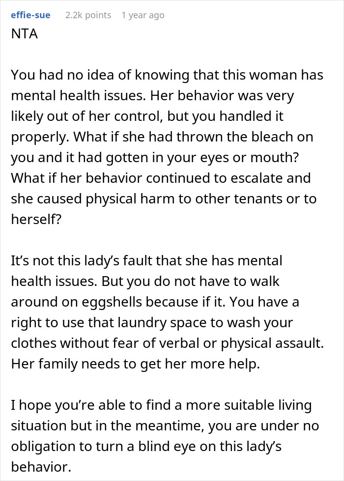 Man Asks If He’s Wrong For Involving Police After Neighbor’s Outrage Over Washing Underwear Man Asks If He’s Wrong For Involving Police After Neighbor’s Outrage Over Washing Underwear