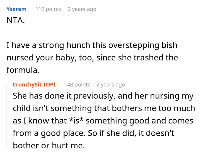 &ldquo;AITA For Kicking SIL Out After She Threw Away Most Of My Single-Use Baby Products & Formula?&rdquo;