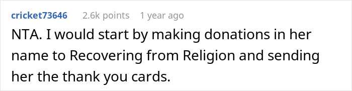 Aunt Asks Couple To Return Wedding Gift Because She Doesn&rsquo;t View Their Marriage As Real 