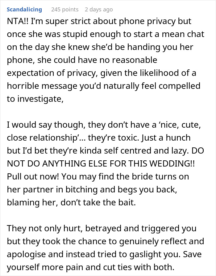 Woman Stumbles Upon Bride&rsquo;s Mean Texts About Her, Leaves Wedding Planning In Tears