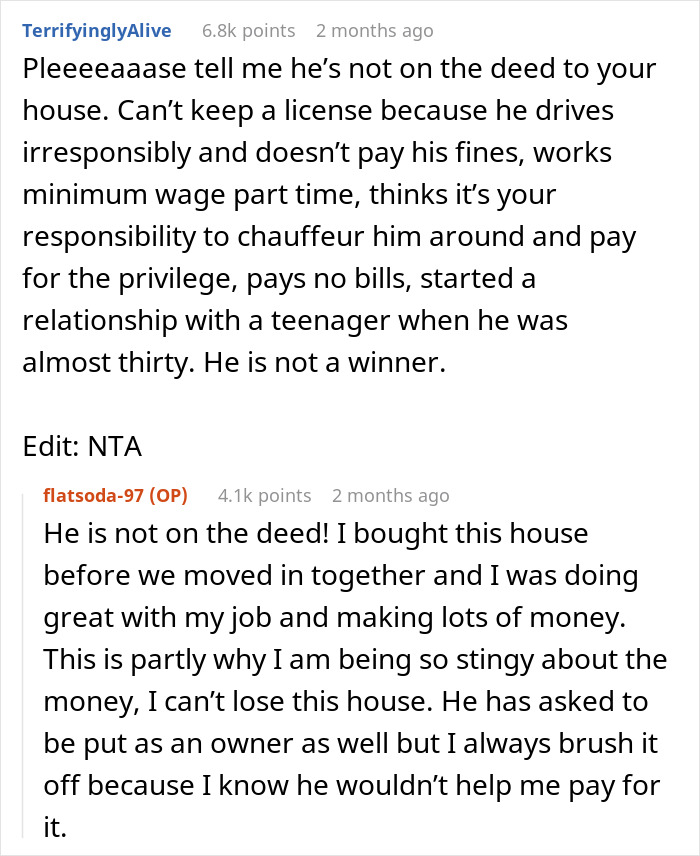 Woman Gets A Reality Check About Her &lsquo;Loser&rsquo; Boyfriend Online After Asking Him To Pay For Gas