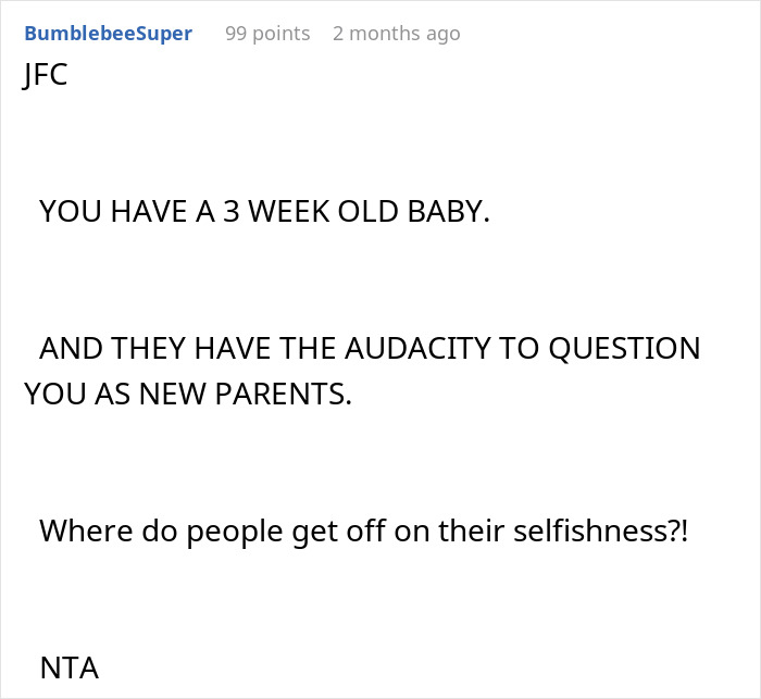 Manipulative Family Outraged As Mom Rejects Naming Her Baby After Late Aunt Manipulative Family Outraged As Mom Rejects Naming Her Baby After Late Aunt