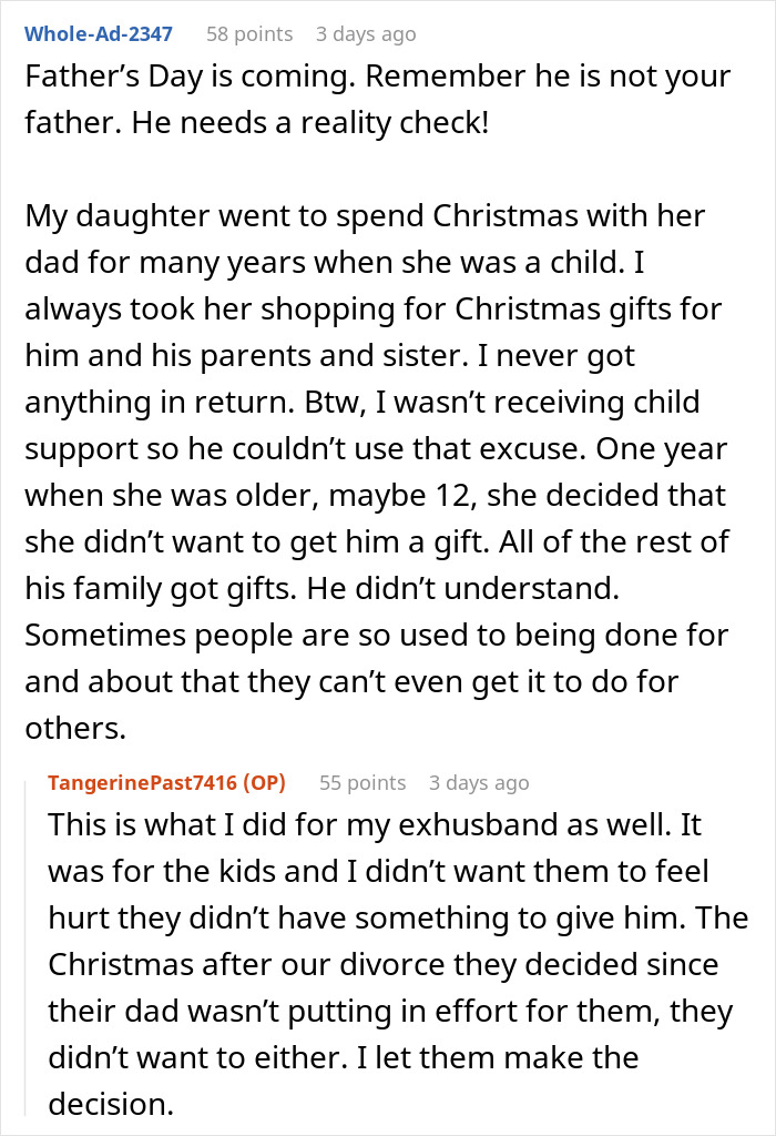 Reddit comments discussing a clueless husband and his impact on Mother's Day emotions. Reddit comments discussing a clueless husband and his impact on Mother's Day emotions.
