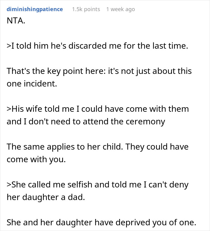 Dad Causes Irreparable Family Rift After Choosing His &ldquo;Little Princess&rdquo; Over Son&rsquo;s Graduation