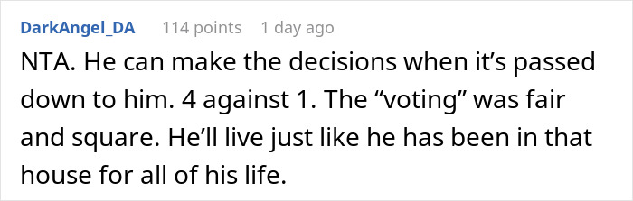 Guy Decides Not To Change Color Of The House He Bought, His Teen Son Struggles With It Years Later