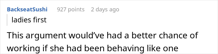 Man Ruins Karen's Day Without Saying A Word After She Tries To Push Past Him To Skip The Line Man Ruins Karen's Day Without Saying A Word After She Tries To Push Past Him To Skip The Line