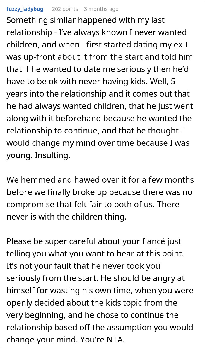 Man Livid After Fianc&eacute;e Reveals She's Sterilized After Bonding Over Childfree Lifestyle