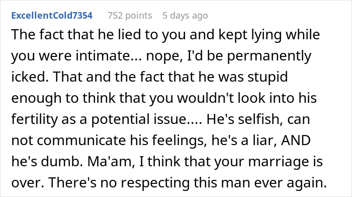 &ldquo;I Feel So Disgusted&rdquo;: Wife Is Shattered After Finding Out Her Husband Secretly Got A Vasectomy