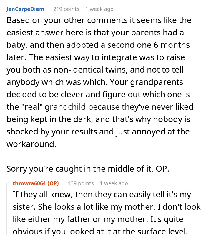 Teen Panics After DNA Results With Her Twin Sister Changed Everything She Knew About Herself