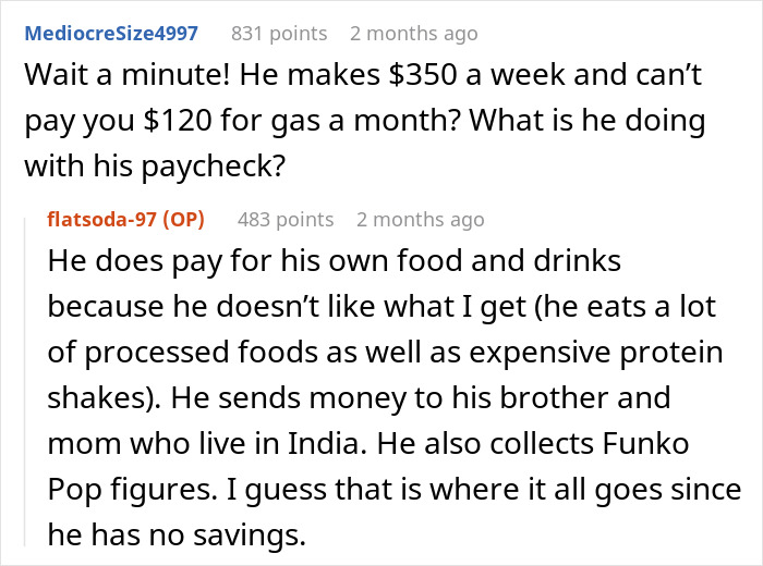 Woman Gets A Reality Check About Her &lsquo;Loser&rsquo; Boyfriend Online After Asking Him To Pay For Gas