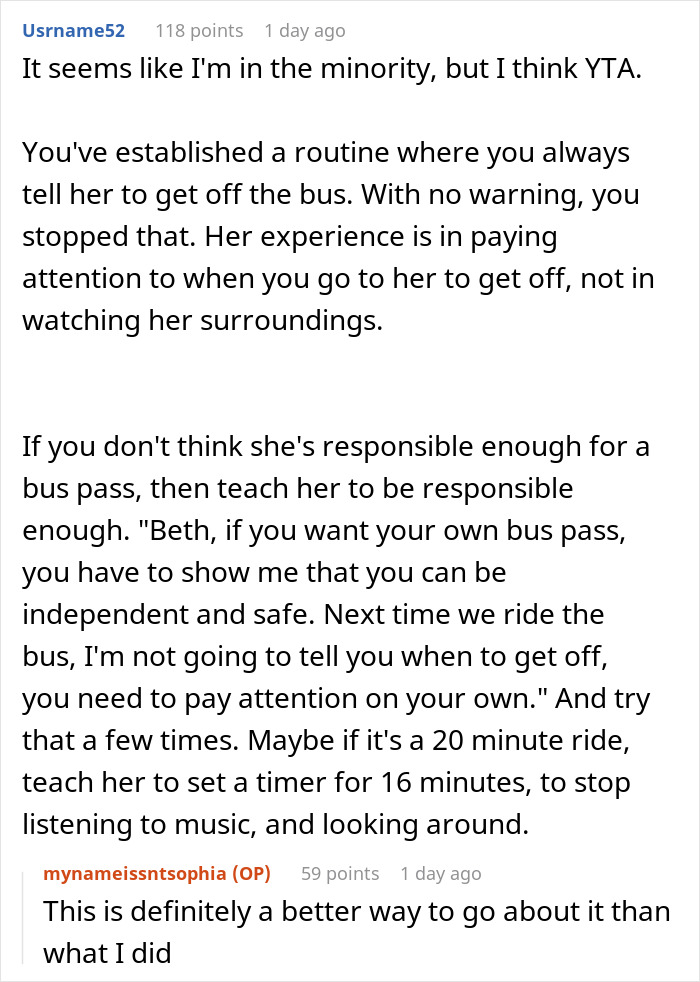 Teen Demands More Independence From Parents, Has Meltdown After 4 Minutes Alone On A Bus
