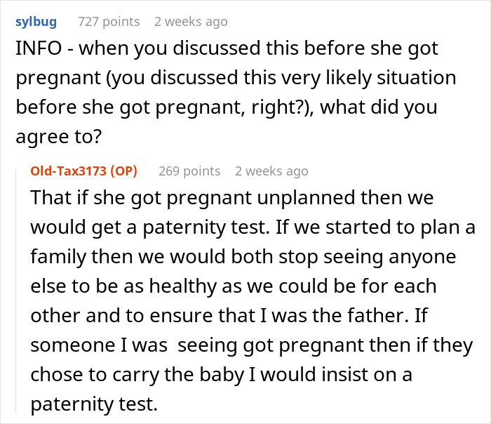 &ldquo;[Am I The Jerk] For Insisting We Get A Paternity Test Before I Sign The Birth Certificate?&rdquo;