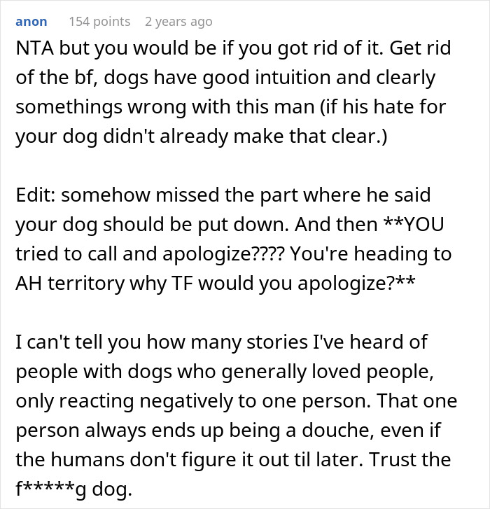 &ldquo;Re-Home Her Or He&rsquo;s Out&rdquo;: Entitled BF Makes Demands About Woman&rsquo;s Dog, Regrets It