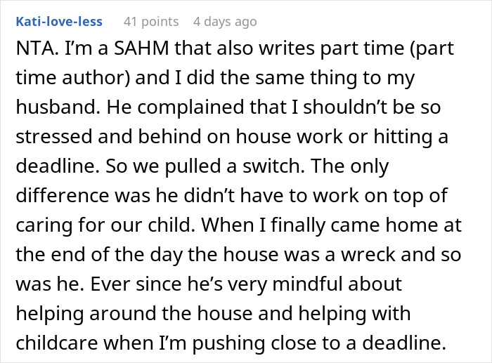 &ldquo;All I Wanted Was An Apology&rdquo;: SAH Mom Watches Husband Regret Berating Her After Roles Reverse