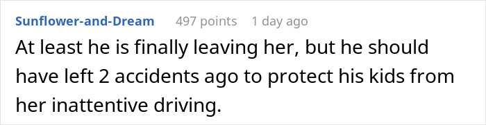 Man Starts Divorce Process While Wife Is In Hospital After Car Accident She Was At Fault For 