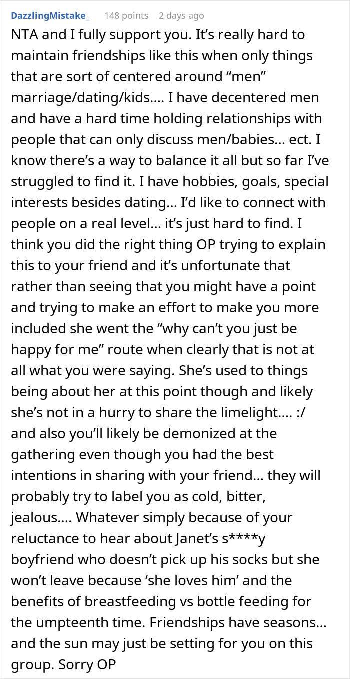 Woman Refuses To Be Subjected To Hours Of Marriage And Baby Talk, Skips Trip, Drama Ensues Woman Refuses To Be Subjected To Hours Of Marriage And Baby Talk, Skips Trip, Drama Ensues