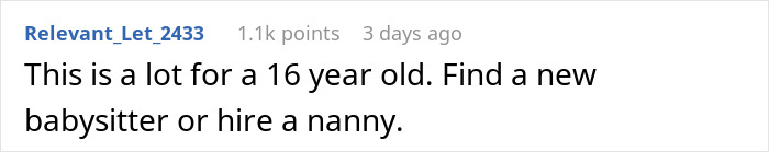 &ldquo;You Get What You Pay For&rdquo;: Dad Dragged For Expecting A 16 Y.O. Babysitter To Be Awake All Night