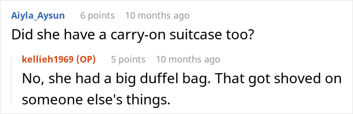 Fellow Passengers Approve Of This Woman’s Revenge On A Karen Who Refused To Be A ‘Decent Person’ Fellow Passengers Approve Of This Woman’s Revenge On A Karen Who Refused To Be A ‘Decent Person’
