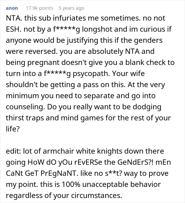 Man Reaches His Limit And Wants Pregnant Wife To Move Out After She Tries To Test His Loyalty