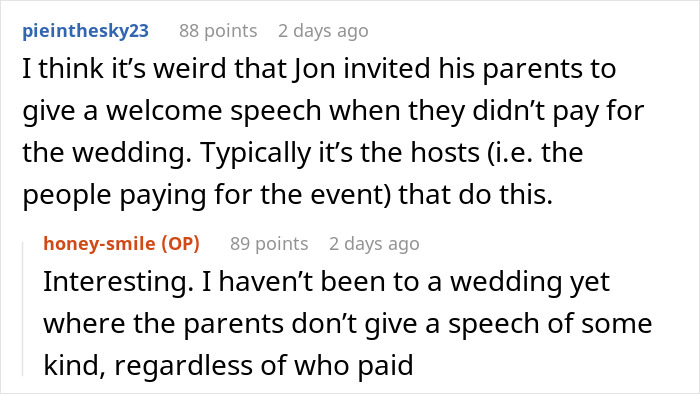 "All Of The Wannabes": Groom's Parents Deliver The Most Insulting Speech, Think It's Funny