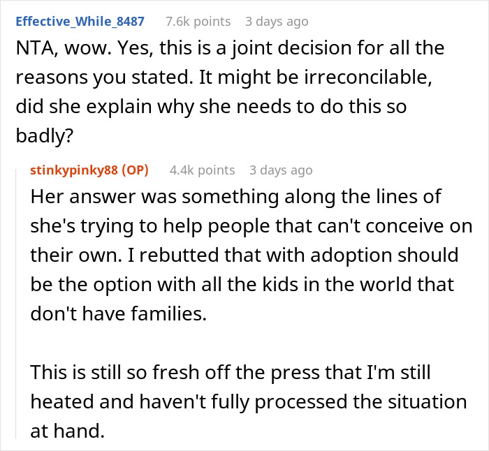 Man Doesn’t Want To Take Care Of Wife While She’s Pregnant With A Surrogate Baby She Applied For Man Doesn’t Want To Take Care Of Wife While She’s Pregnant With A Surrogate Baby She Applied For