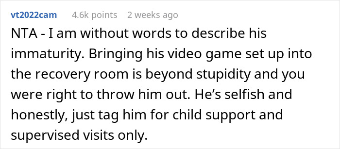 Man Forced To Choose Between His Newborn Son Or His PlayStation, Gets Kicked Out Screaming Man Forced To Choose Between His Newborn Son Or His PlayStation, Gets Kicked Out Screaming