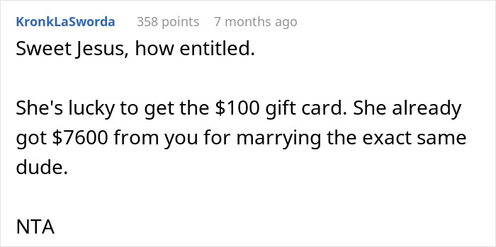 “How I Could Be So Selfish”: Guy Uninvited From Sister’s Wedding Over Gift Conundrum “How I Could Be So Selfish”: Guy Uninvited From Sister’s Wedding Over Gift Conundrum