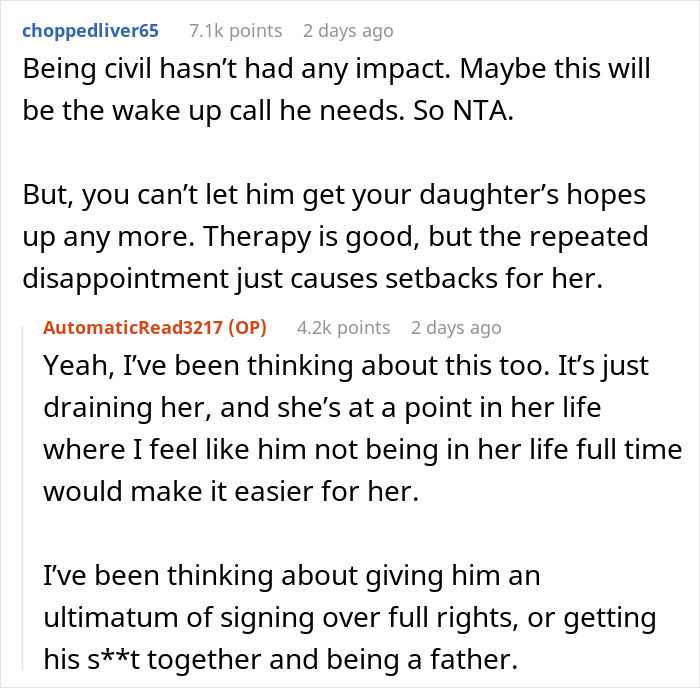 Man Spends Years Telling Wife He Won't Be As Horrible A Dad As His Was But Leaves His Family Man Spends Years Telling Wife He Won't Be As Horrible A Dad As His Was But Leaves His Family