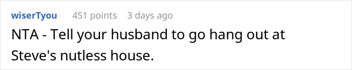 Man Puts Friend's Food Allergies Above Spouse's, So They Refuse To Get Rid Of Allergens At Home