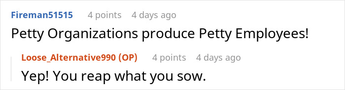 Employee Refuses To Stay After Work After Boss Introduces Ridiculous Rule