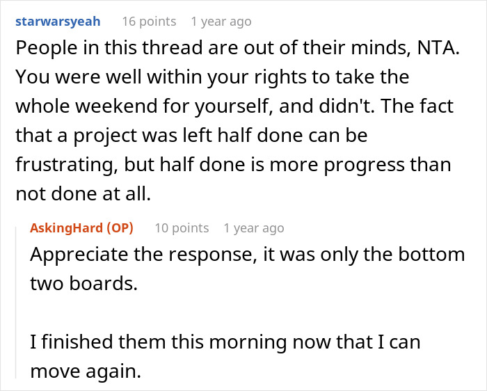“Thank You, I Guess”: Man’s ‘Surprise’ After Wife’s Getaway Weekend Doesn’t Go As Planned “Thank You, I Guess”: Man’s ‘Surprise’ After Wife’s Getaway Weekend Doesn’t Go As Planned