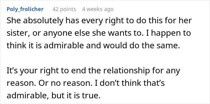“AITA For Telling Her ‘It's My Choice To Leave Too’ After She Said ‘My body, My Choice’” “AITA For Telling Her ‘It's My Choice To Leave Too’ After She Said ‘My body, My Choice’”