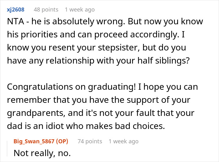 Dad Causes Irreparable Family Rift After Choosing His &ldquo;Little Princess&rdquo; Over Son&rsquo;s Graduation