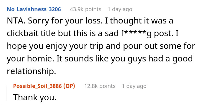 Dad Infuriates Ex By &ldquo;Wasting&rdquo; Dead Son&rsquo;s Uni Fund On A Trip Instead Of Giving It To Her Stepson