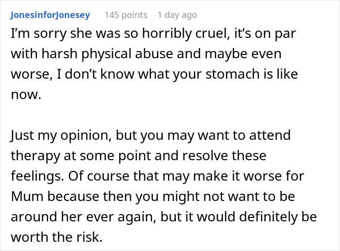 “No One But My Mother And I Know That Almost Every Meal I Make For Her Is Revenge” “No One But My Mother And I Know That Almost Every Meal I Make For Her Is Revenge”