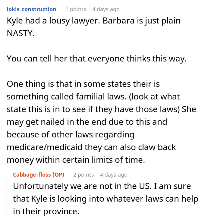 Woman Sues Family, Regrets It After She's Left To Take Care Of Ill Father All Alone