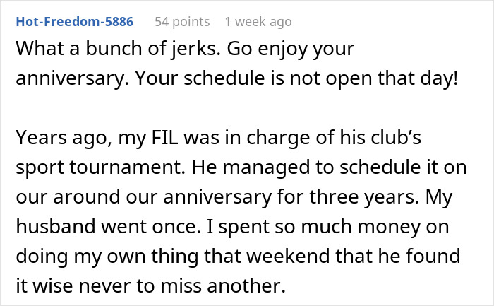 MIL Tries To Guilt-Trip Couple Into Spending Their Anniversary Doing Yard Work For Her, Fails