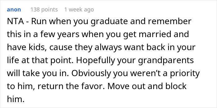 Dad Causes Irreparable Family Rift After Choosing His &ldquo;Little Princess&rdquo; Over Son&rsquo;s Graduation