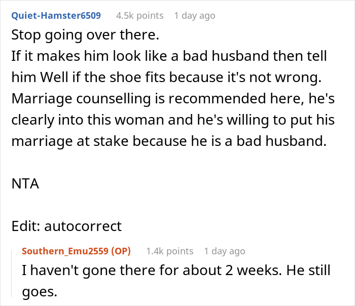 Husband Is Seemingly Fascinated By Neighbor, Wife Feels Deeply Offended And Seeks Support Online