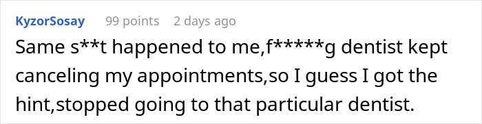 Dental Staff Who Want To Go Home Early Sneakily Change Woman's Appointments, She Gets Revenge