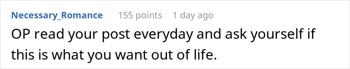 Text comment about an ignorant husband&rsquo;s surprise for his wife on Mother&rsquo;s Day.