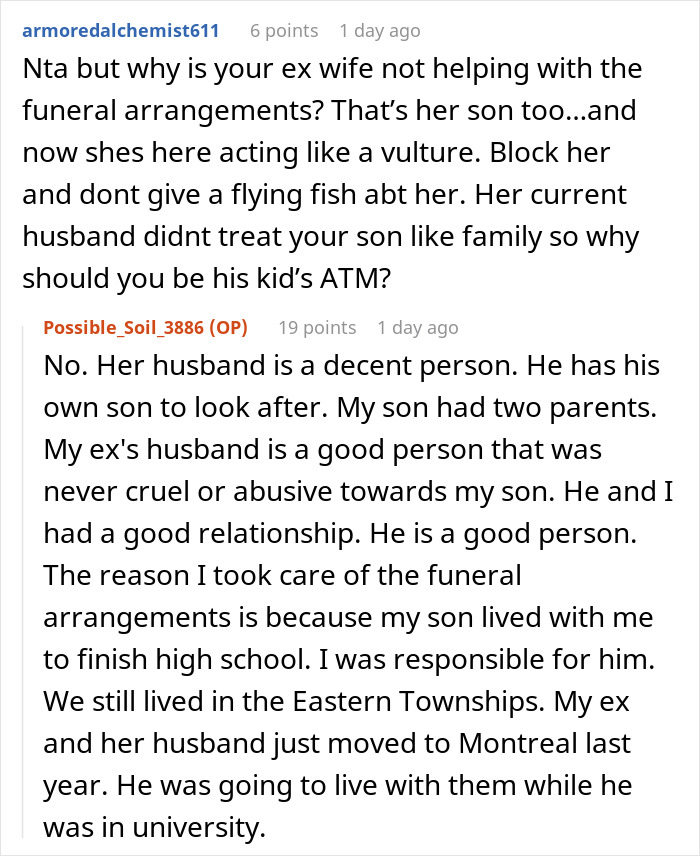 Dad Infuriates Ex By &ldquo;Wasting&rdquo; Dead Son&rsquo;s Uni Fund On A Trip Instead Of Giving It To Her Stepson