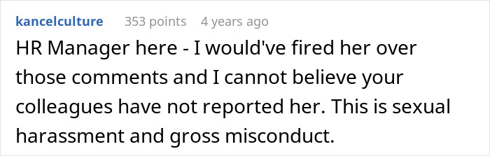 Coworker Keeps Mocking Woman Over Her Large Chest, It Finally Backfires On Her