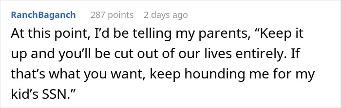 Woman Is Suspicious Of Her Dad After He Repeatedly Requests Her Baby's Social Security Number