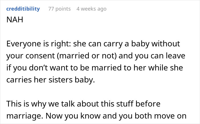 “AITA For Telling Her ‘It's My Choice To Leave Too’ After She Said ‘My body, My Choice’” “AITA For Telling Her ‘It's My Choice To Leave Too’ After She Said ‘My body, My Choice’”